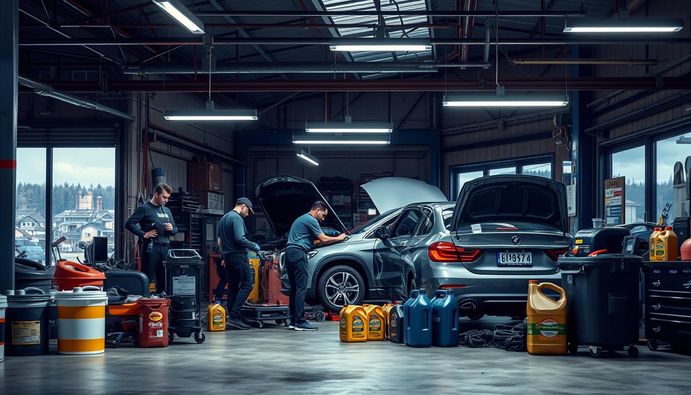 wymiana oleju janikowo